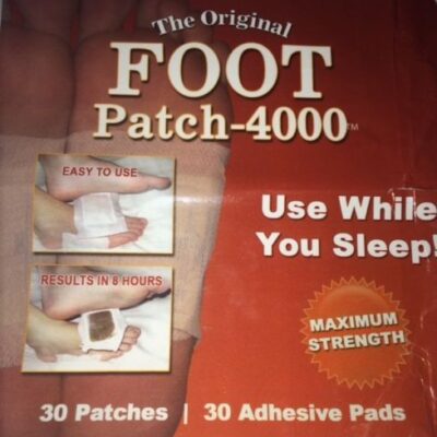 detox foot patch pads whole body detoxify