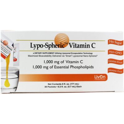 lypo-spheric vitamin c essential phospholipids no gmo sugar gluten free